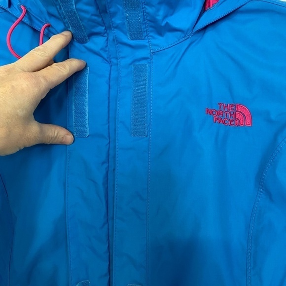 The North Face Sz XS Hyvent Bright Blue Pink Light Outdoor Jacket - Picture 4 of 14